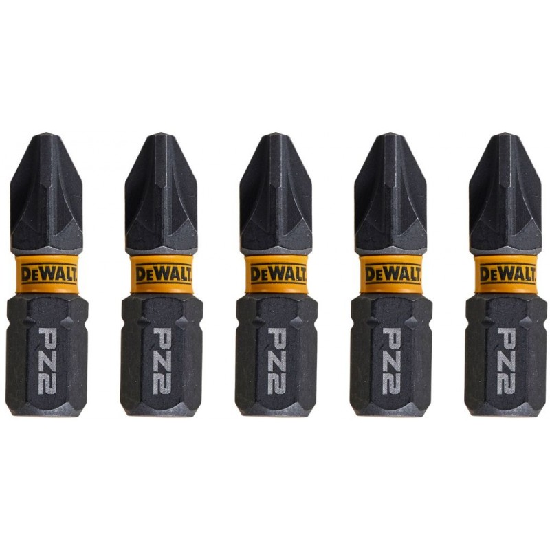 DeWALT DT7387T Sada bitů Pz2 x 25 mm - 5 ks DeWALT DT7387T Sada bitů Pz2 x 25 mm - 5 ks